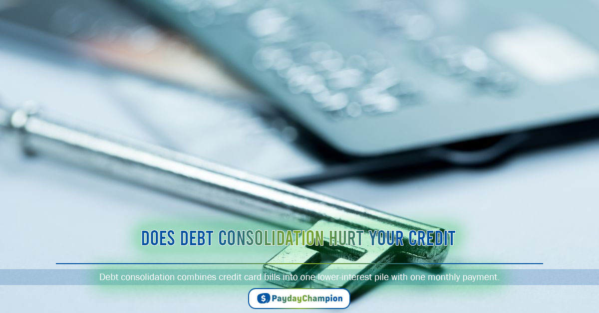 Does Debt Consolidation Hurt Your Credit