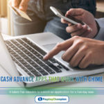 Man Using Smart Phone and Credit