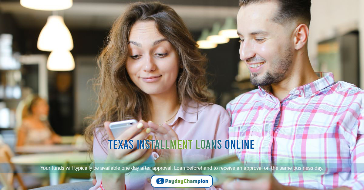 Texas Installment Loans Online Bad Credit & No Credit Checks 