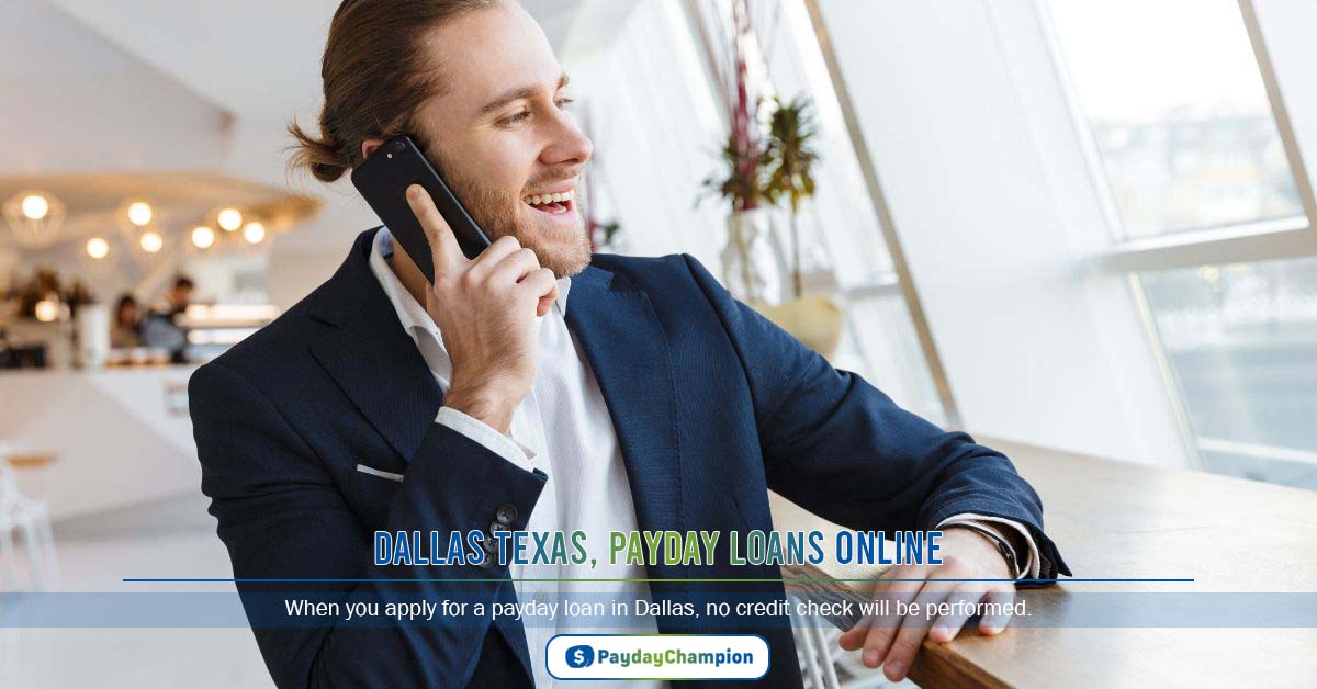 Dallas Texas, Payday Loans Online for Bad Credit & No Credit Check