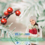 A woman holding a red heart in her hands symbolizing holiday loans apply online PaydayChampion