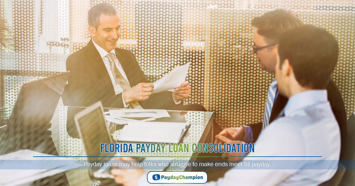 Florida Payday Loan Consolidation: Assistance & Relief Online