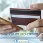 man holding a credit card