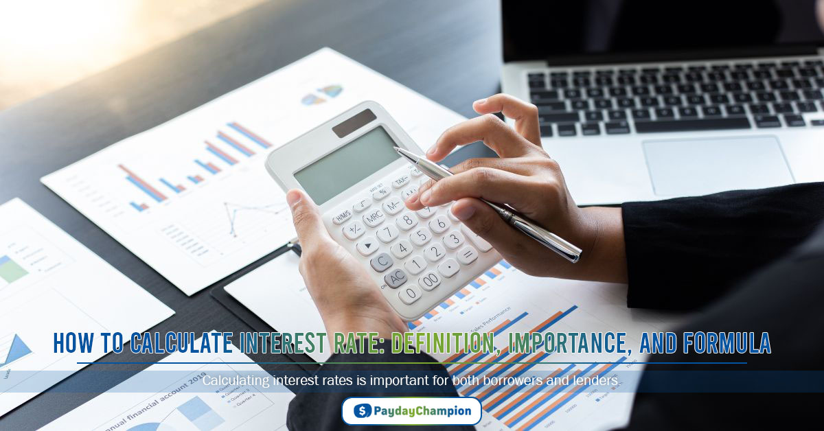 How to calculate Interest Rate: Definition, Importance, and Formula